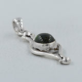 925 Sterling Silver Black Star Pendant