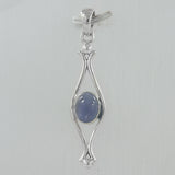 Tanzanite 925 Sterling Silver Pendant