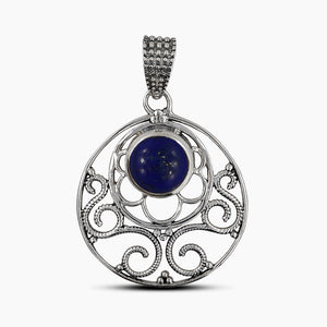 925 Sterling Silver Larimar Pendants