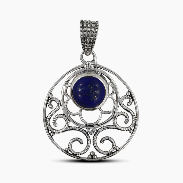 925 Sterling Silver Larimar Pendants