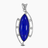 925 Silver Lapis Lazuli Pendants