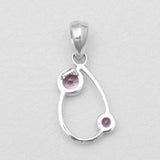 925 Silver Tanzanite Pendants
