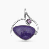 Boulder Turquoise Silver Pendants