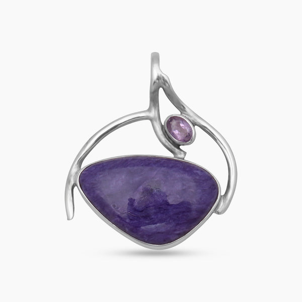 Boulder Turquoise Silver Pendants