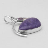 Boulder Turquoise Silver Pendants