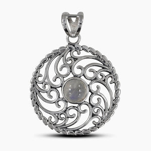 925 Sterling Silver Larimar Pendants