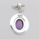 925 Sterling Silver Red Onyx Pendants
