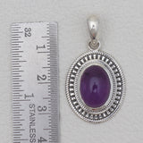 925 Sterling Silver Red Onyx Pendants
