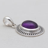925 Sterling Silver Red Onyx Pendants