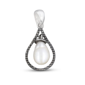 925 Sterling Silver Pearl Pendant