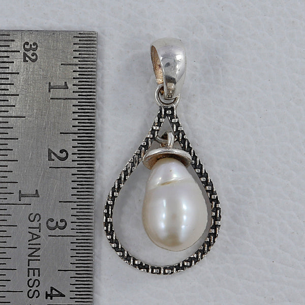 925 Sterling Silver Pearl Pendants