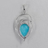 Arizona Turquoise Gemstone Pendant