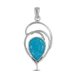 Arizona Turquoise Gemstone Pendant