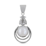 South Sea Pearl Silver Pendant