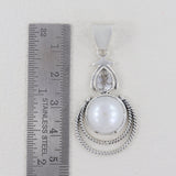 South Sea Pearl Silver Pendant