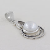 South Sea Pearl Silver Pendant