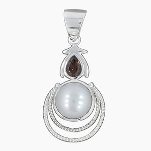 South Sea Pearl Silver Pendants