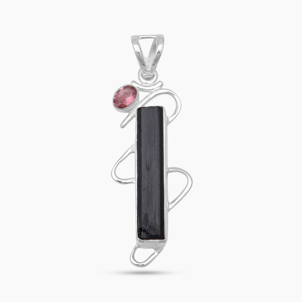 Tourmaline Silver  Pendants