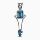 925 Sterling Silver Citrine Pendants