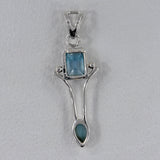925 Sterling Silver Citrine Pendants