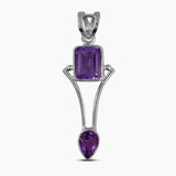 925 Sterling Silver Citrine Pendants