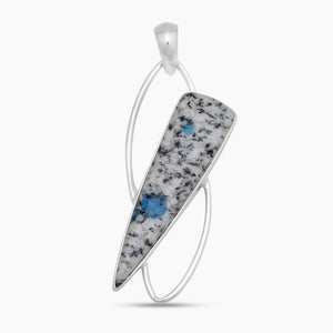 925 Sterling Silver K2 Jasper Pendants