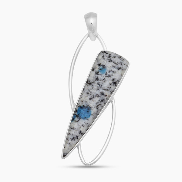 925 Sterling Silver K2 Jasper Pendants