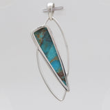 925 Sterling Silver Boulder Turquoise Pendants