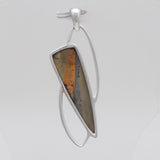 Mustard Jasper Silver Pendants