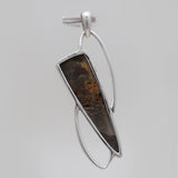 Mustard Jasper Silver Pendants