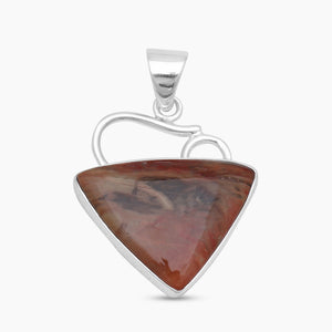 925 Silver Carrasite Jasper Pendants