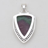 Ruby Zoisite Silver Designer Pendants