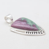 925 Sterling silver Ruby Zoisite Pendants