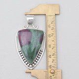 925 Sterling silver Ruby Zoisite Pendants