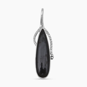 Black Onyx Silver Pendants