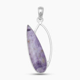 Morado Opal Silver Pendants