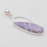 Morado Opal Silver Pendants