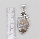 Ocean Jasper Silver Pendants