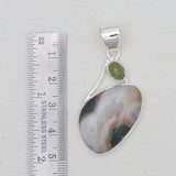 925 Sterling Silver Ocean Jasper Pendants