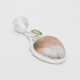 925 Sterling Silver Ocean Jasper Pendants
