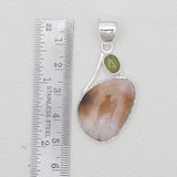 925 Sterling Silver Ocean Jasper Pendants