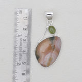 925 Sterling Silver Ocean Jasper Pendants