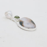 925 Sterling Silver Ocean Jasper Pendants