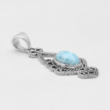 Mexican Turquoise Silver Pendants