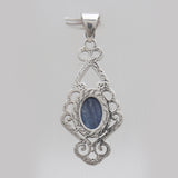 Mexican Turquoise Silver Pendants