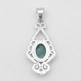 Mexican Turquoise Silver Pendants