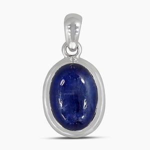 925 Silver Blue Kyanite Pendants