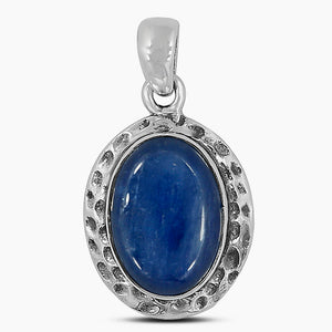 925 Sterling Silver Blue Kyanite Pendants