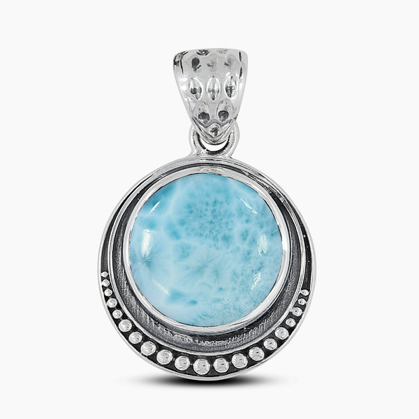 925 Sterling Silver Larimar Pendants