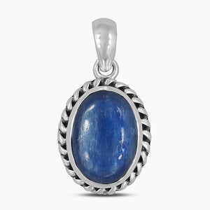 925 Silver Blue Kyanite Pendants